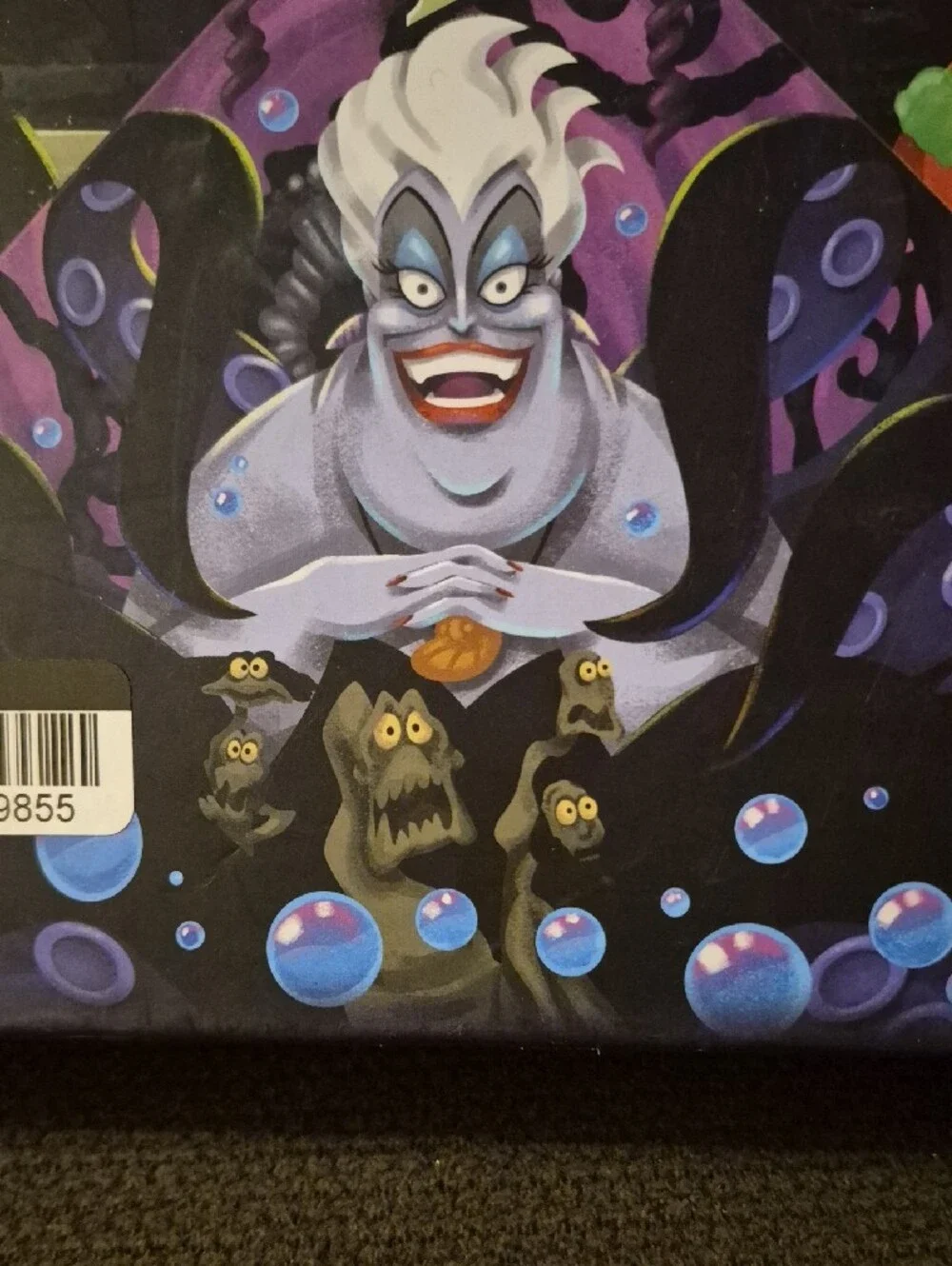 Disney Villainous Unstoppable! Board Game - Go Purple, Green, Red, Blue Artwork